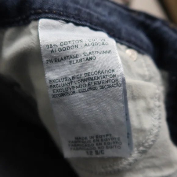 Signature by Levi Strauss Women's Straight Leg Jeans - Dark Blue - Picture 10 of 10